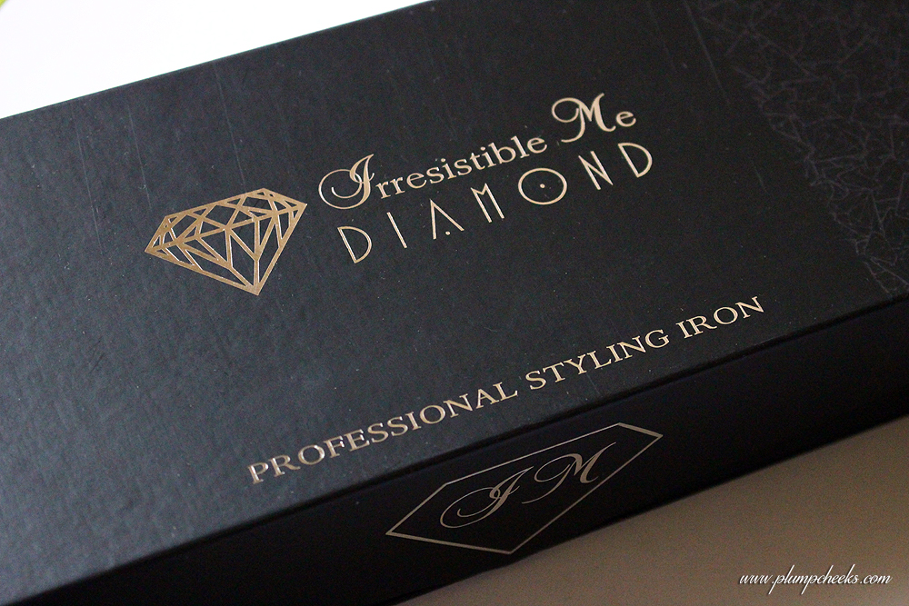 irresistible me diamond professional hair straightener